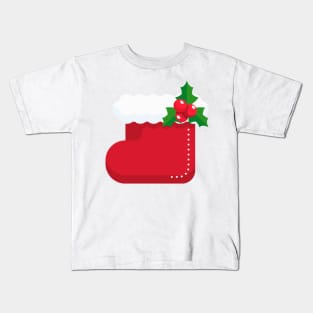 Christmas Sock Kids T-Shirt